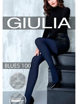 Теплые колготки Giulia BLUES 100